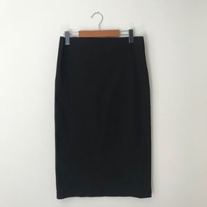 Black Bandeau Midi Skirt